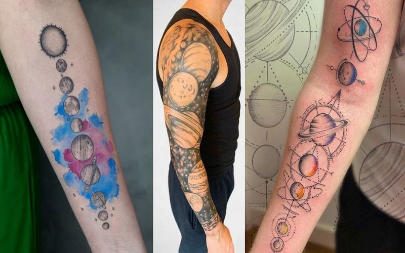 Galaxy Tattoos