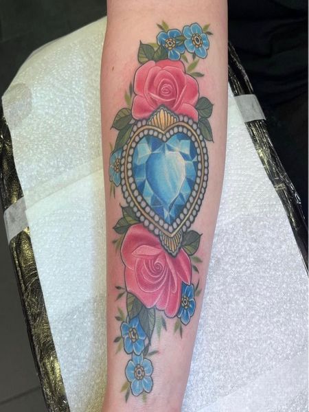 Gem Rose Tattoo