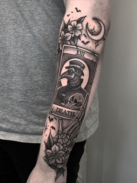 Halloween Arm Tattoo