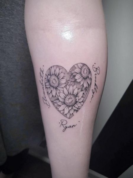 Heart Forearm Tattoos