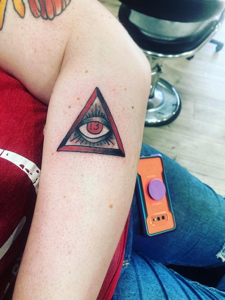 Illuminati All Seeing Eye Tattoo
