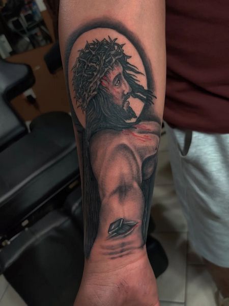 Jesus Wrist Tattoo