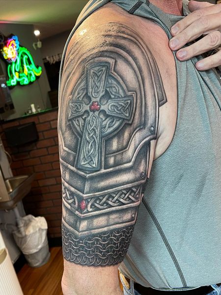 Knight Armor Tattoo
