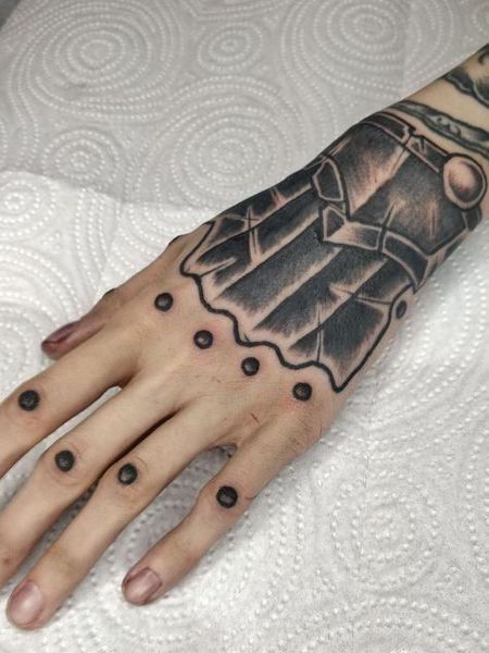 Knight In Armor Tattoo