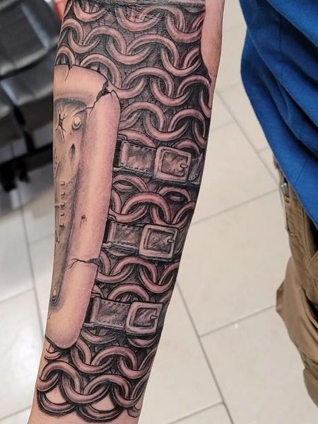 Leather Armor Tattoo