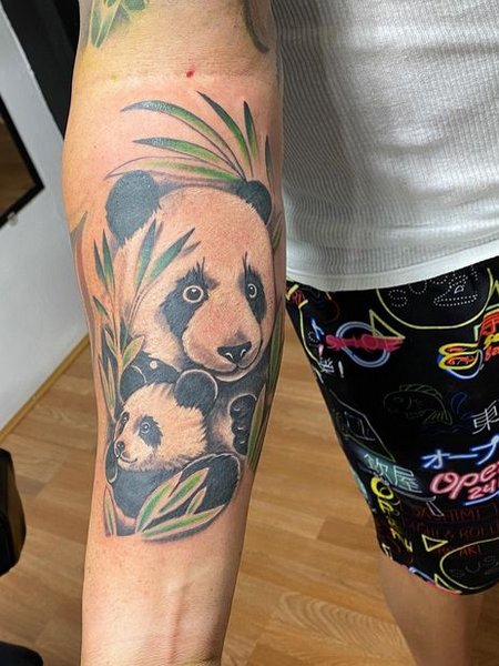 Panda Bear Tattoo