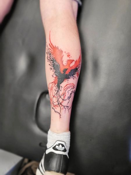 Phoenix Bird Tattoo