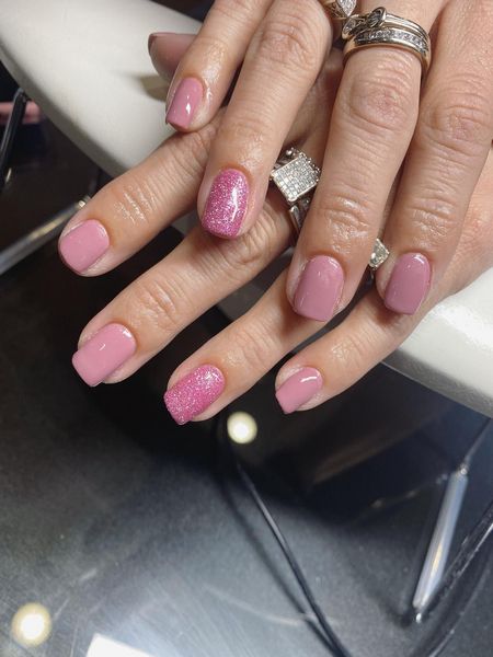 Pink Cute Nails