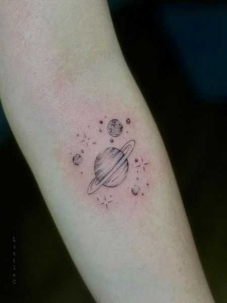 30 Amazing Galaxy Tattoo Designs With Meanings - Tattoo Pro