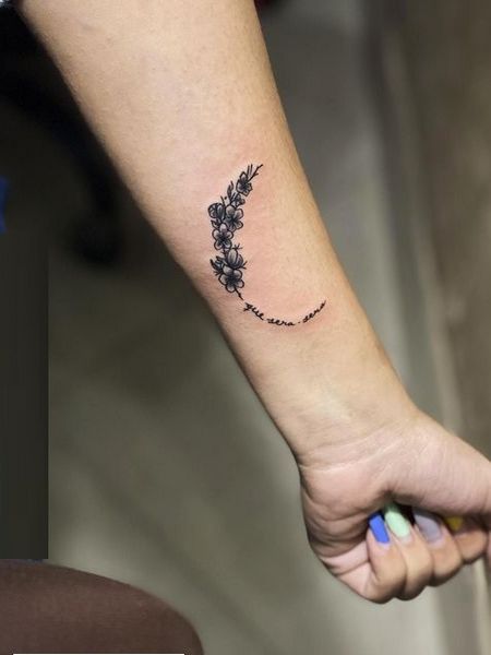 Que Sera Sera Moon Tattoo