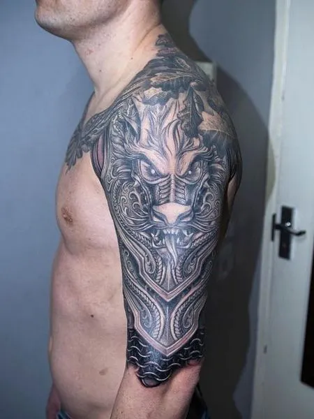 Roman Armor Tattoo