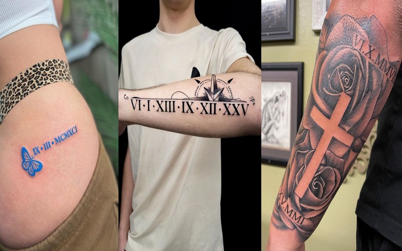 Roman Numeral Tattoo