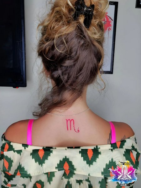 Scorpio Symbol Tattoo