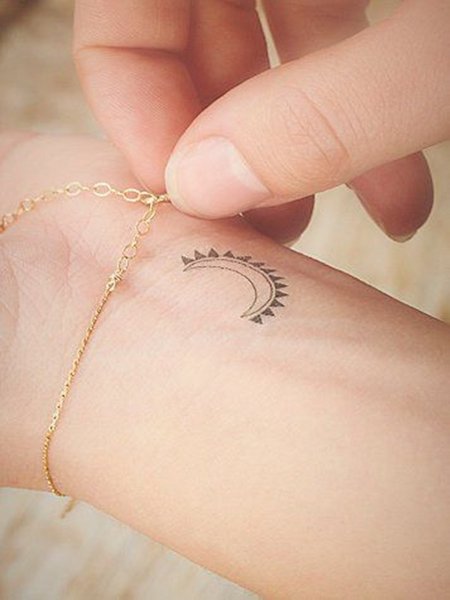 Simple Temporary Tattoo