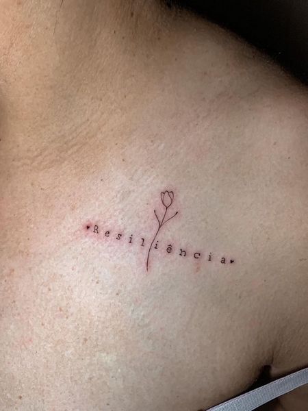 Small Fine Line Tattoo