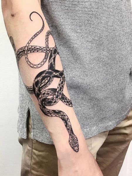 Snake Armband Tattoo