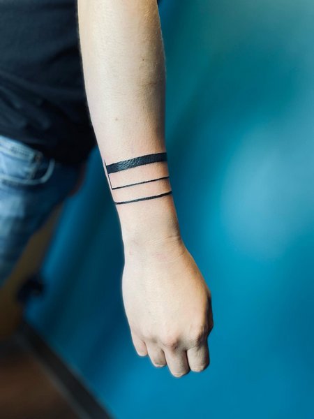 Solid Armband Tattoo