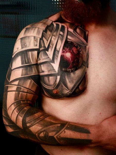 Suit Of Armor Tattoo