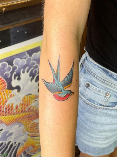 Swallow Bird Tattoo