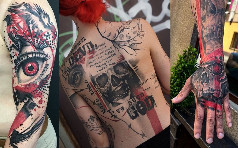 Trash Polka Tattoos