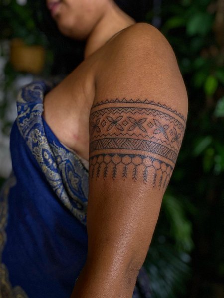 Tribal Armband Tattoo