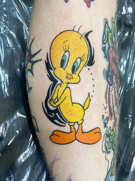 Tweety Bird Tattoo