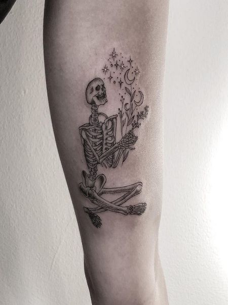 Vivid Mr Bones Tattoo