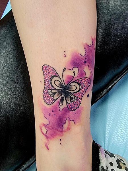 Watercolor Feminine Tattoo