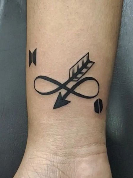 Wrist Infinity Tattoo
