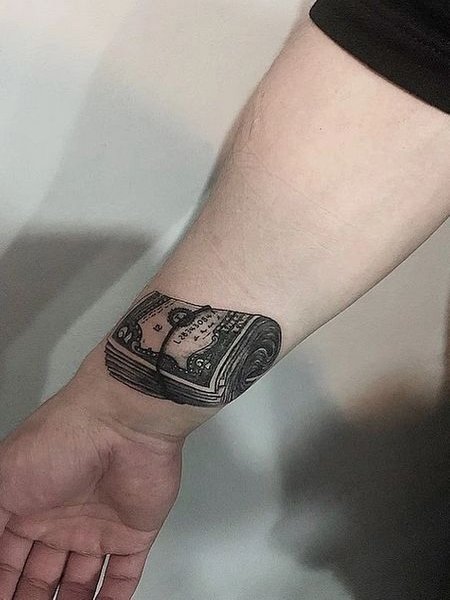Wrist Money Tattoos