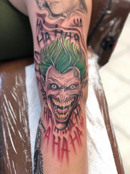 haha joker tattoo