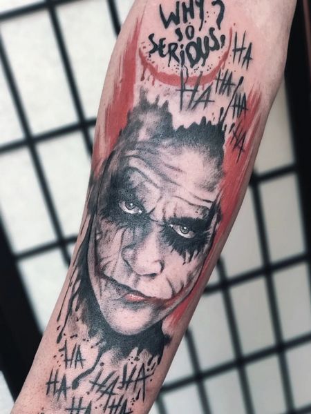 the joker tattoo
