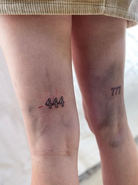 444 777 Tattoo