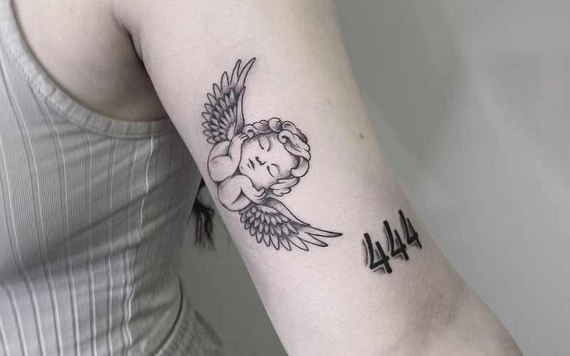 30 Best 444 Tattoo ideas For Men And Women 1 444 Tattoos