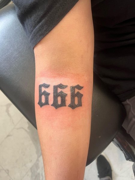 666 Tattoo Designs