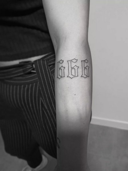 666 Tattoo ideas
