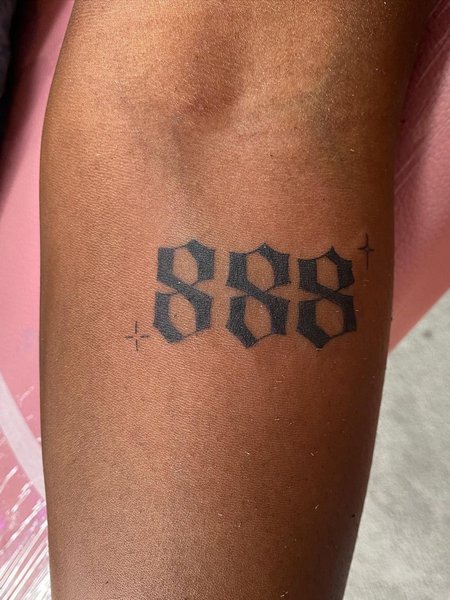888 Tattoo Designs