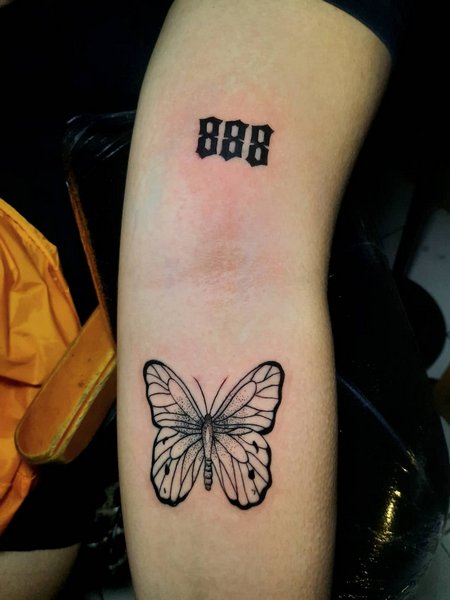 888 Tattoo For Women