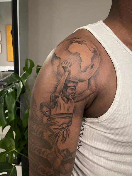 Africa Tattoo For Men
