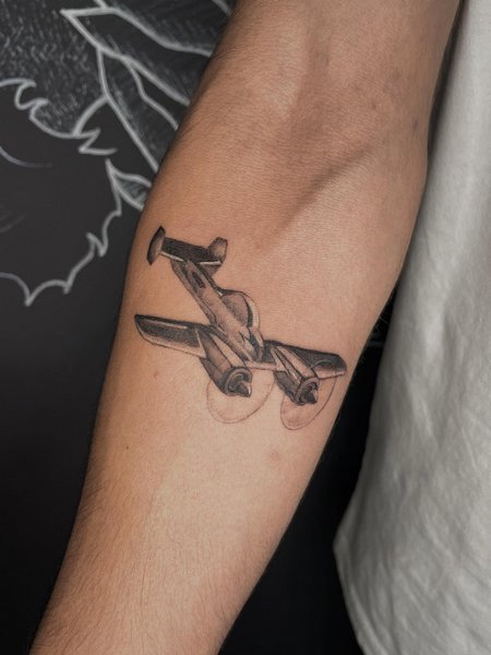 Airplane Tattoo Designs