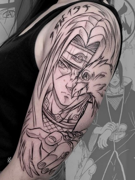 Anime Tattoo Design