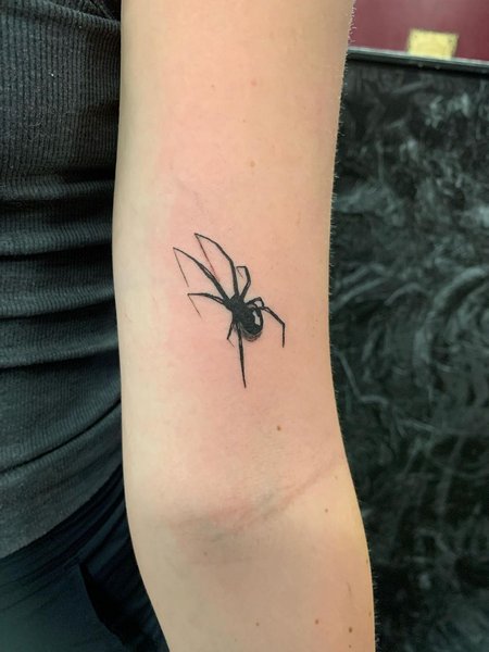 Arm Spider Tattoo