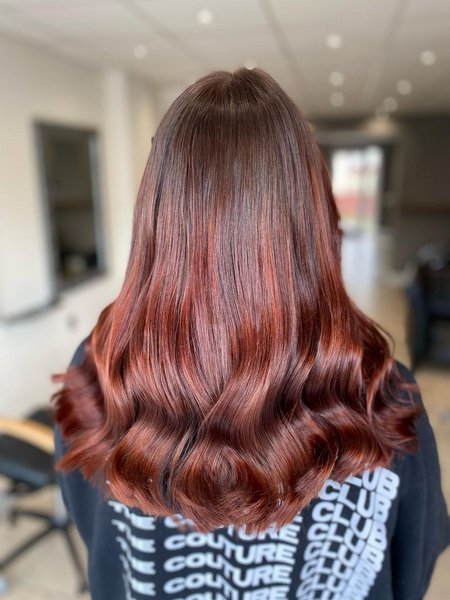 Auburn Brown Hair Color