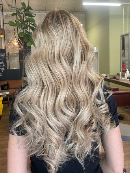 Balayage Blonde Hair