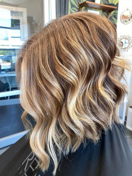 Balayage Short Hair