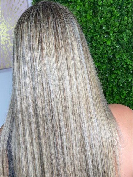 Balayage Straight Hair