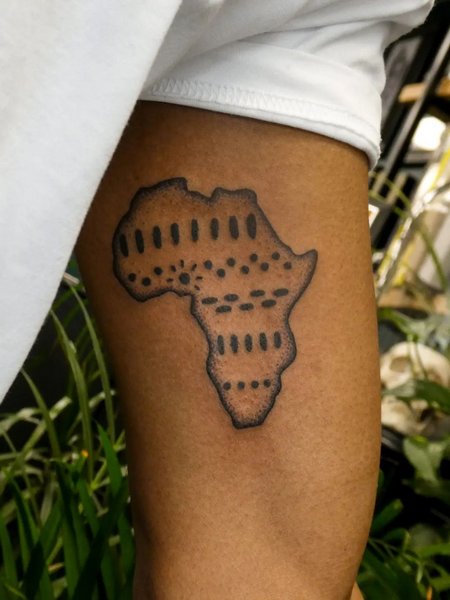Black Africa Tattoo
