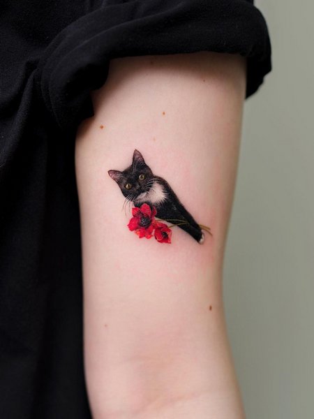 Black Cat Tattoo