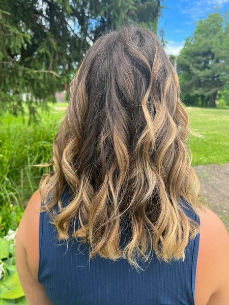 Blonde Highlights On Brown Hair