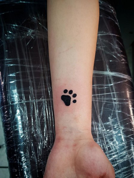 Cat Paw Tattoo